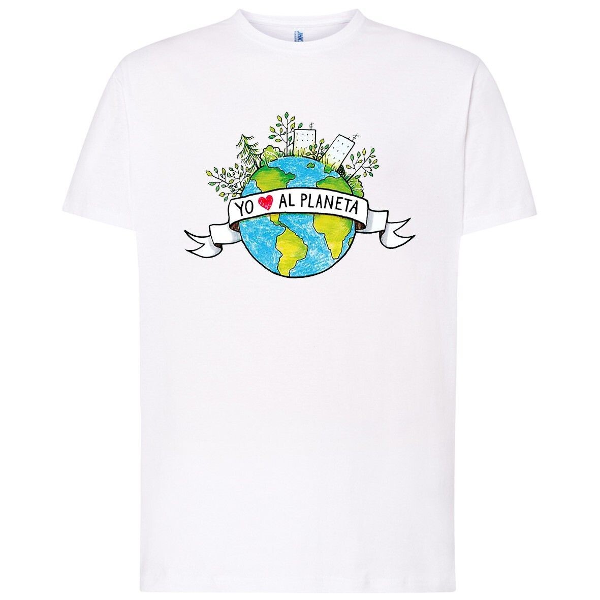 Camiseta Unisex 'Amo el planeta'