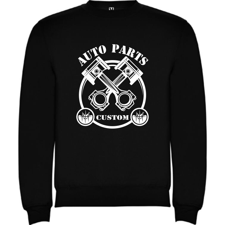 Sudadera unisex 'Auto parts'