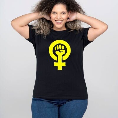 Camiseta de mujer 'Feminista y Fuerte'