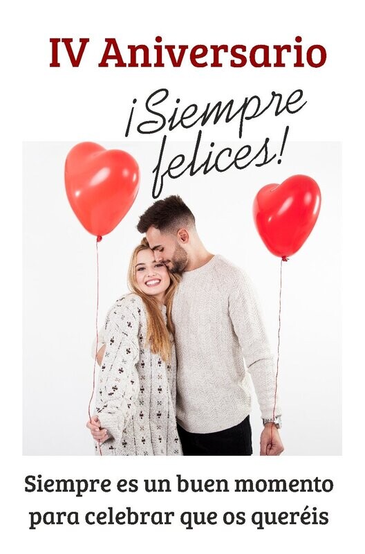 Póster para celebraciones
