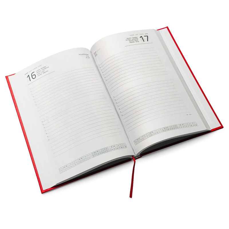 Agenda 2025 personalizada a color
