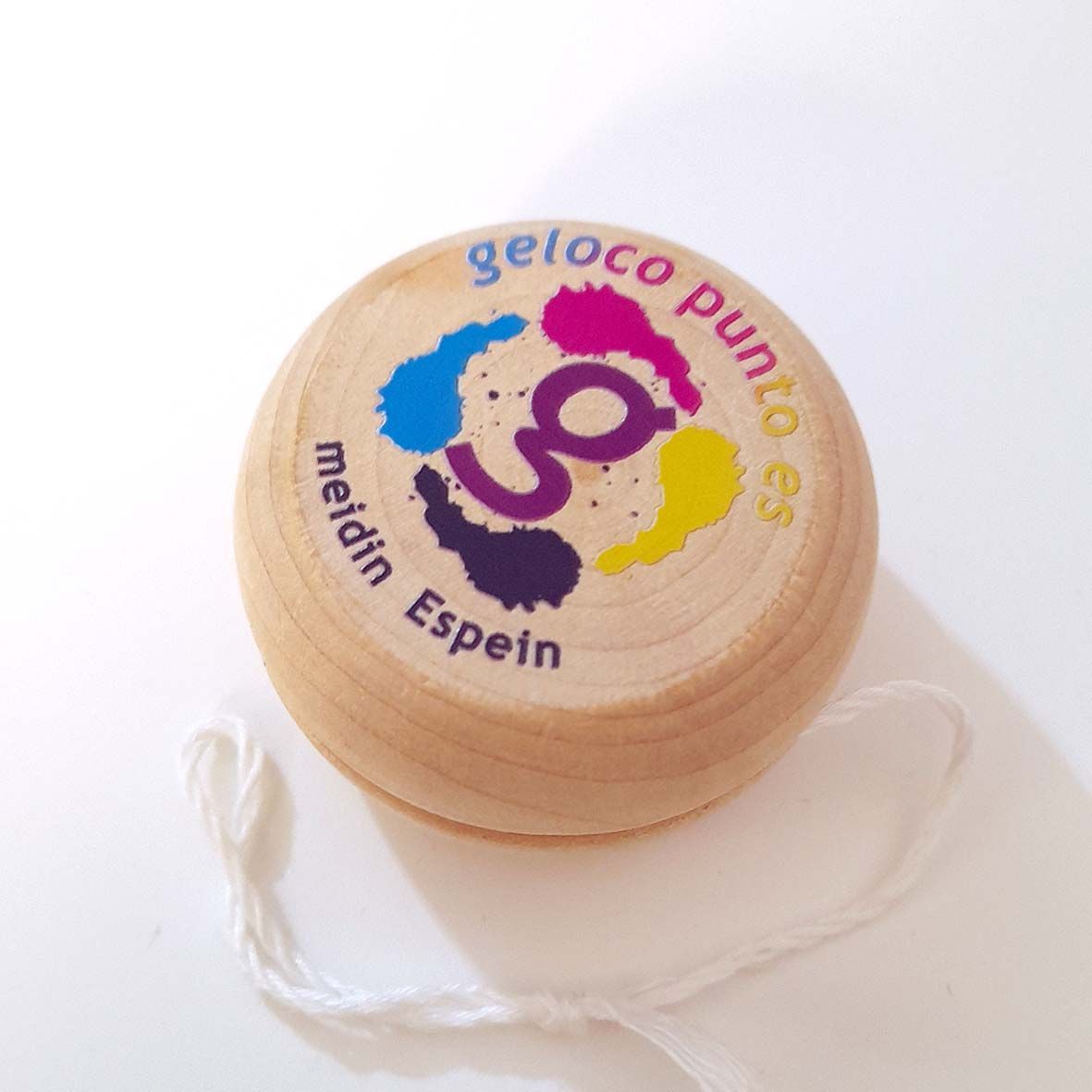 Yoyó  de madera personalizado