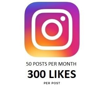 300 Instagram Likes on Each Post Per month 300 Instagram Likes on Each Post Per month