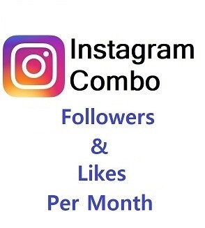 Instagram Combo-High Retention Rate, Real & Authentic