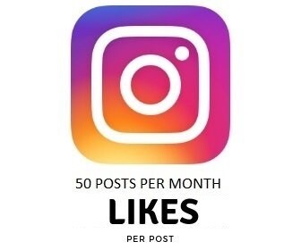 Instagram Monthly Likes-High Retention Rate, Real & Authentic