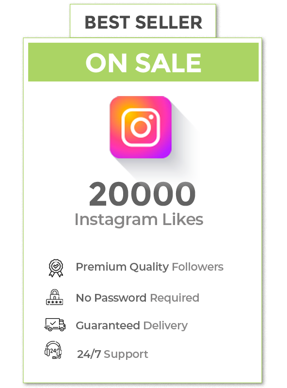20000 Instagram Likes