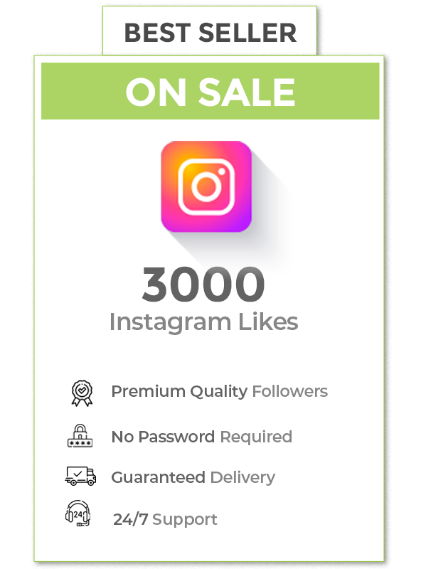 3000 Instagram Likes