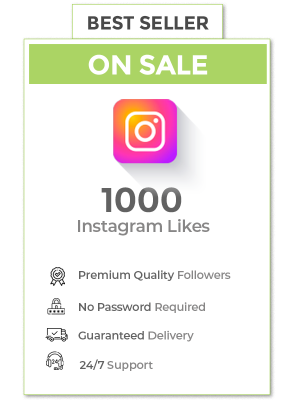 1000 Instagram Likes