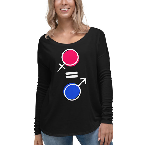 Gender Equality Ladies&#39; Long Sleeve Tee