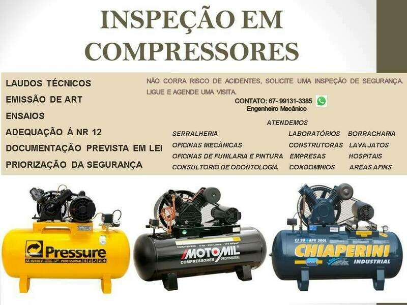 INSPEÇÃO EM COMPRESSORES,