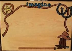 My Imagination Desk - Cowboy