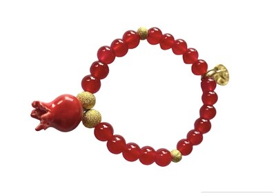 Red Pomegranate Bracelet