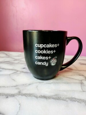 Cupcakes + Cookies + Cakes + Candy Mug