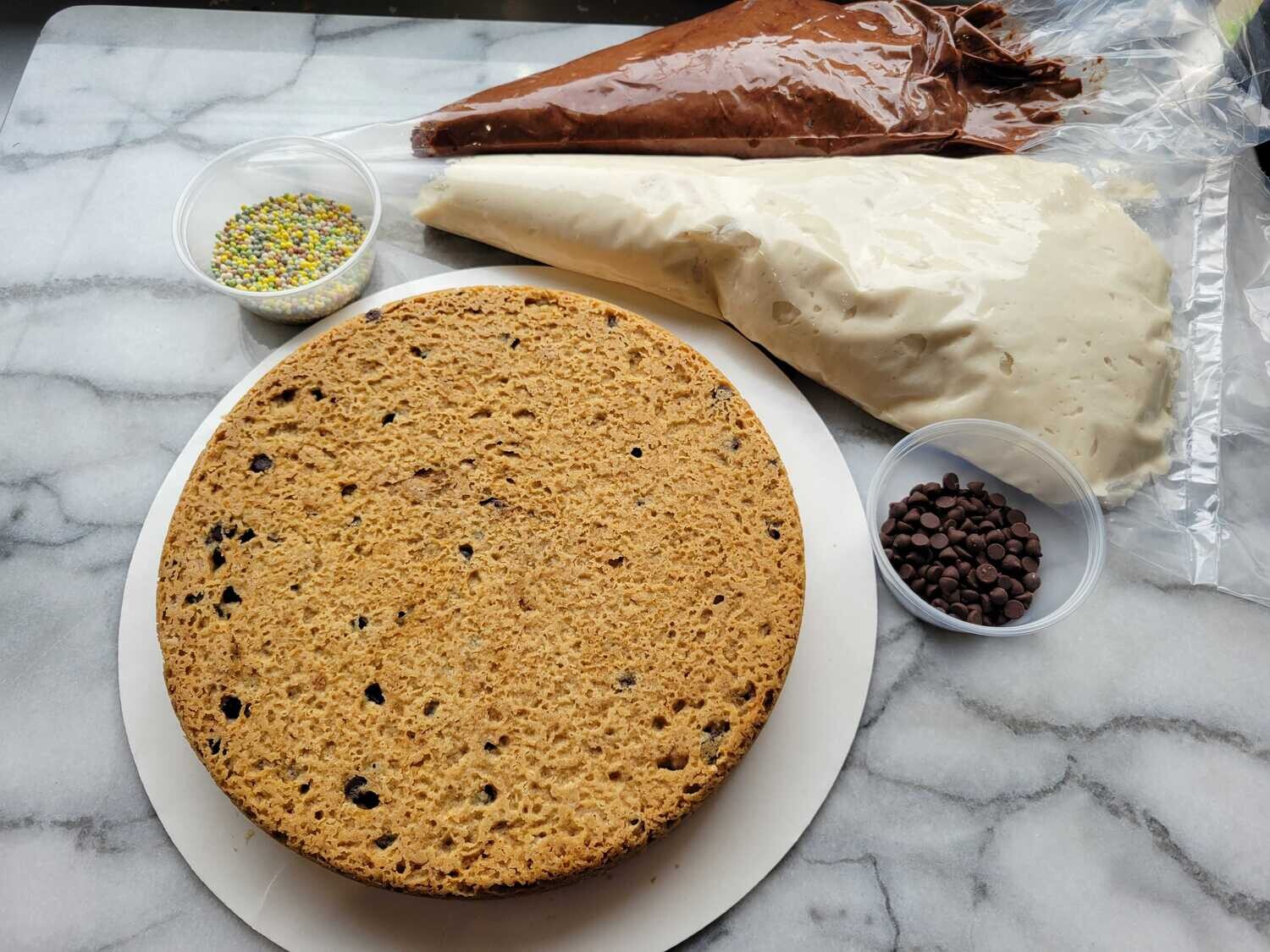 Decorate your own Cookie Cake kit