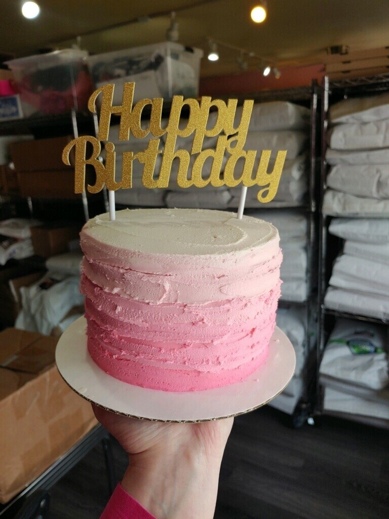 Ombre Themed Cake (no corn free option)
