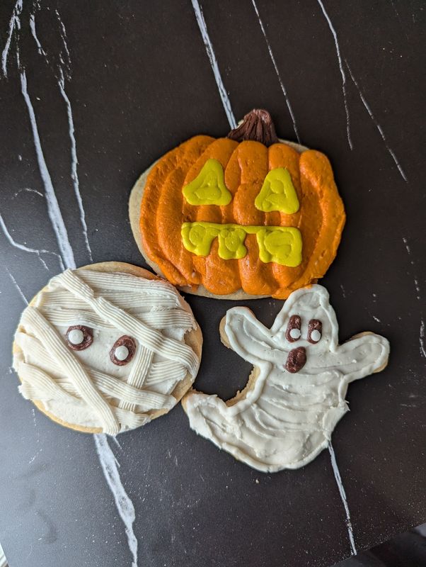 Assorted Sugar Cookies (Spooky)