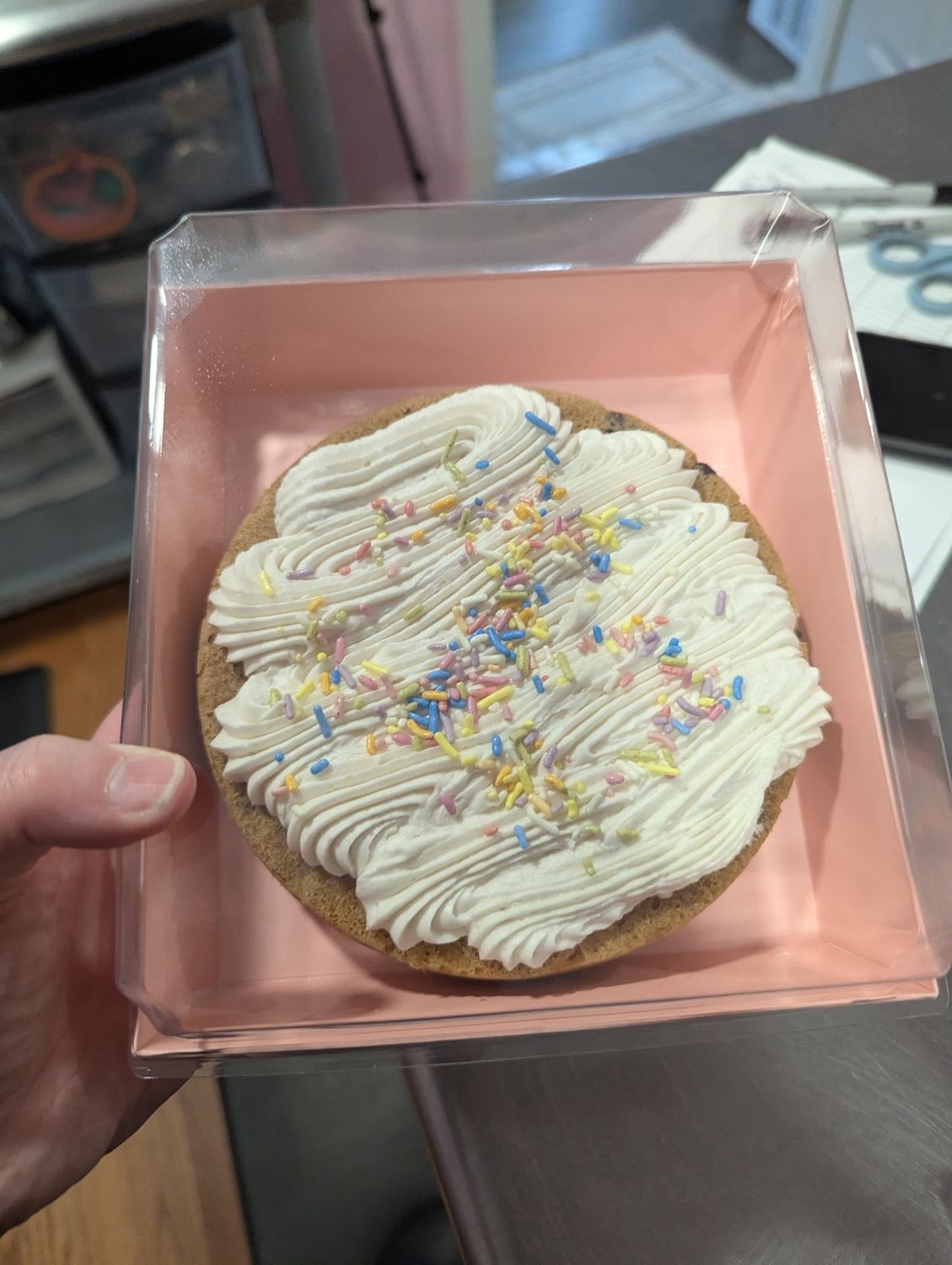 6" cookie cake -feeds 2