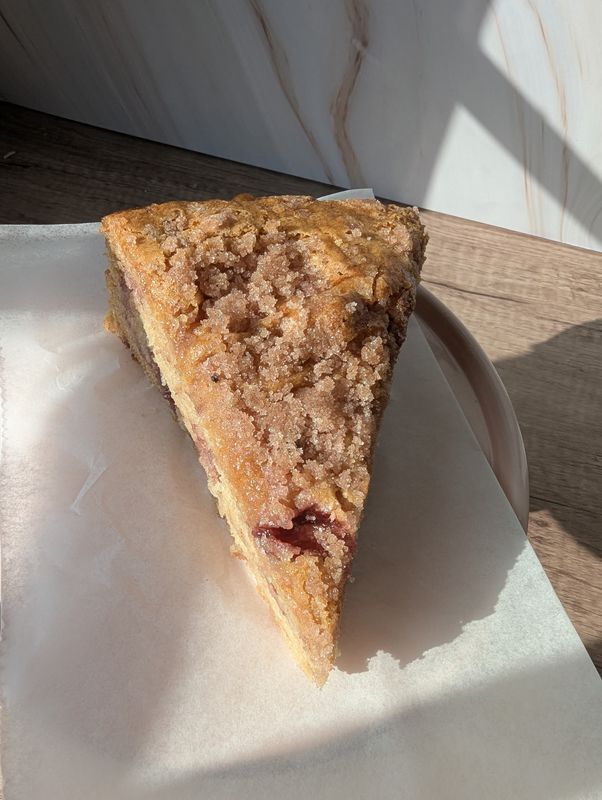 Strawberry Jam Coffee Cake