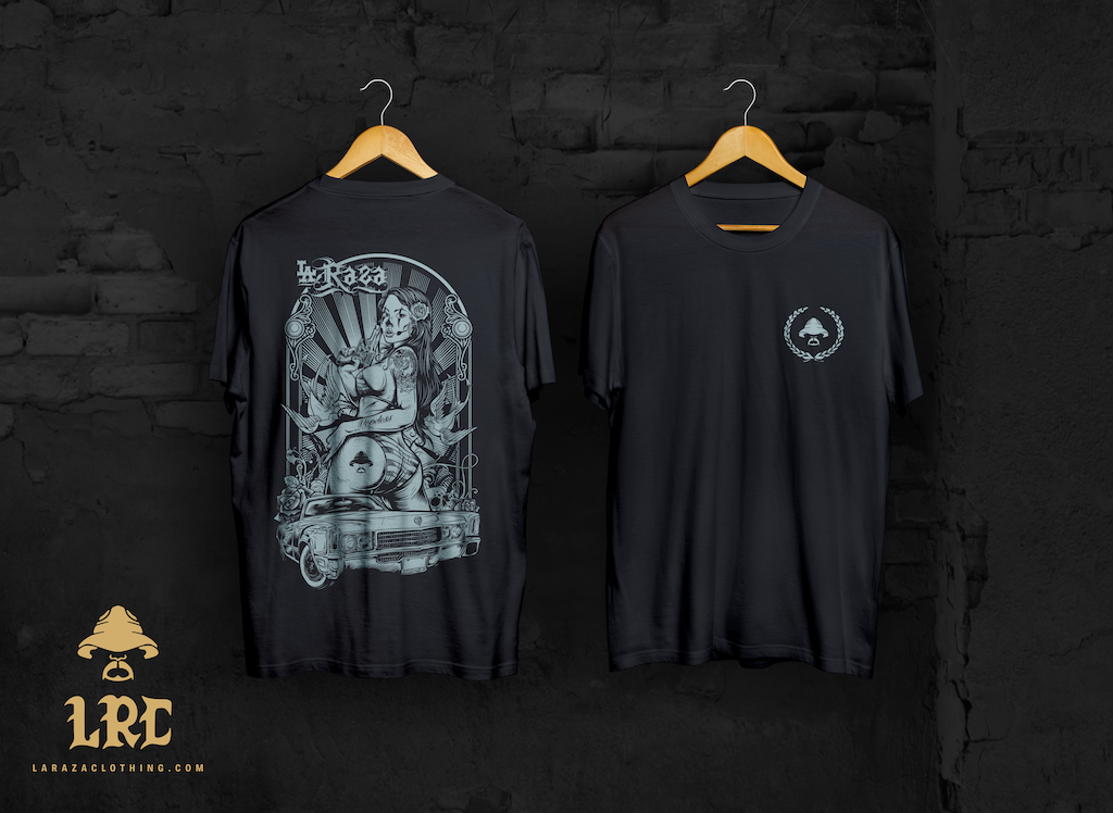 La Raza Clothing Clown card