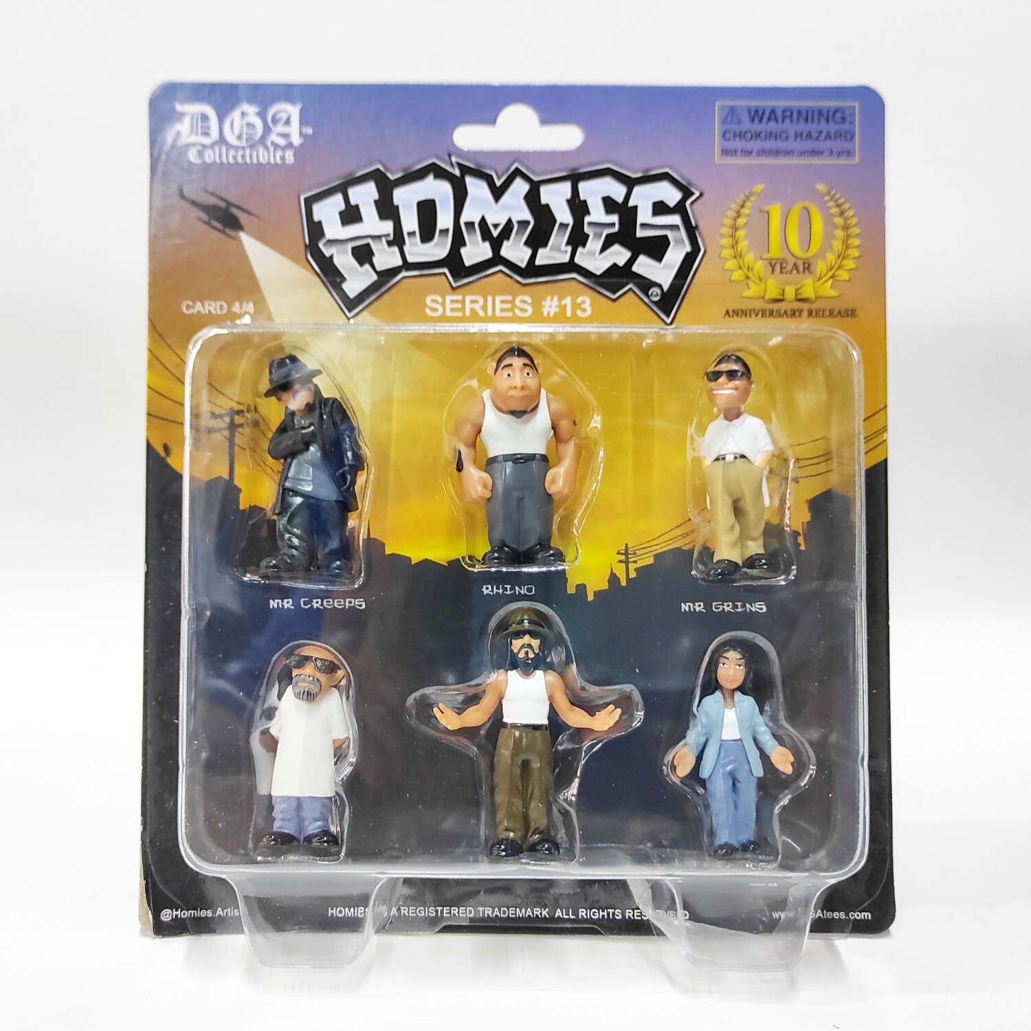 Homies series 13 Card 4/4