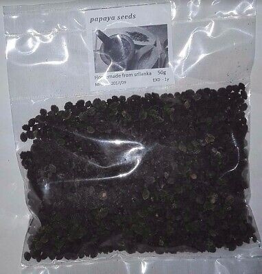 Organic Dried Papaya Seeds Free shipping worldwide