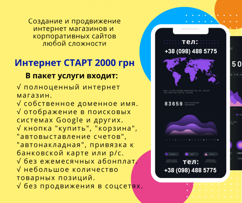 Створення та просування інтернет магазину