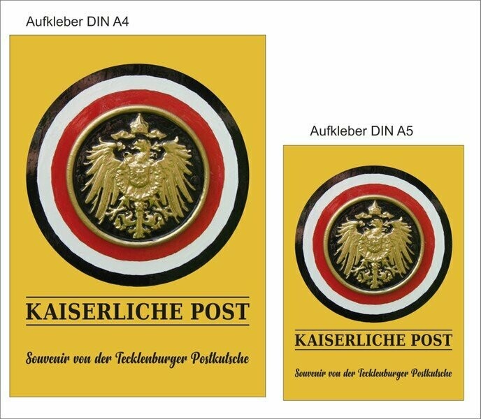 Aufkleber, Größe DIN A5
