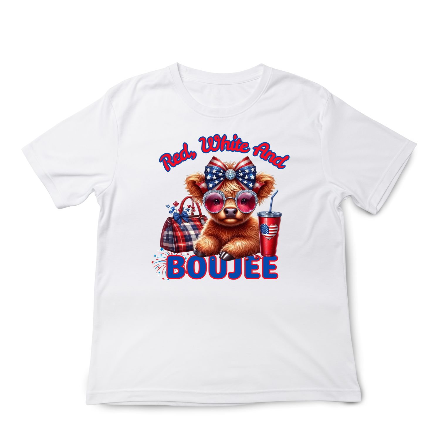 Red White Boujee Shirt