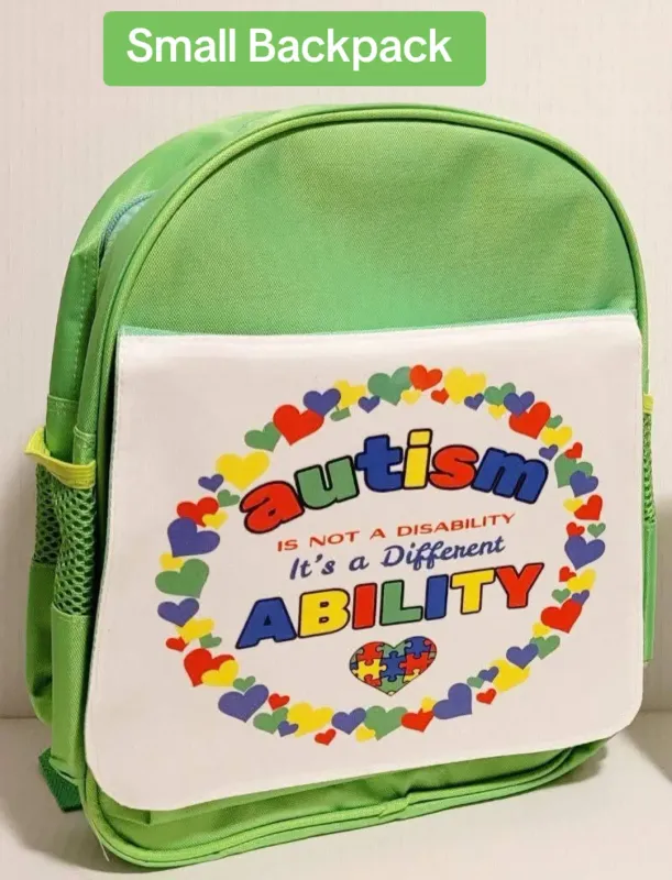 Autism Awareness Small Backpack