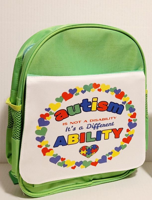 Autism Awareness Small Backpack
