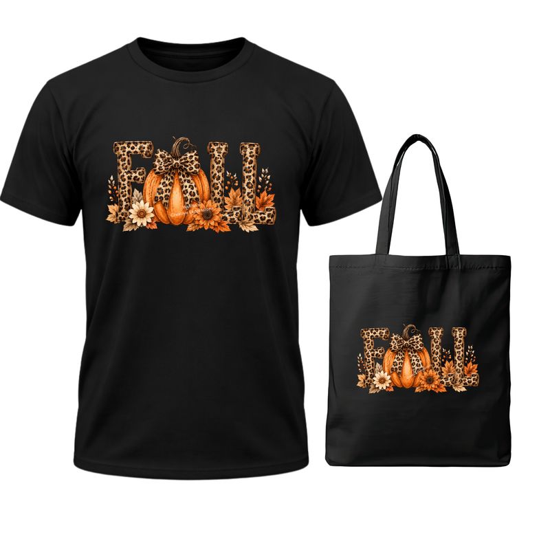 Fall Shirt &amp; Tote Bag Bundle