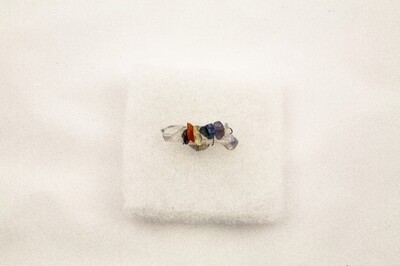 Quartz Chakra Pin