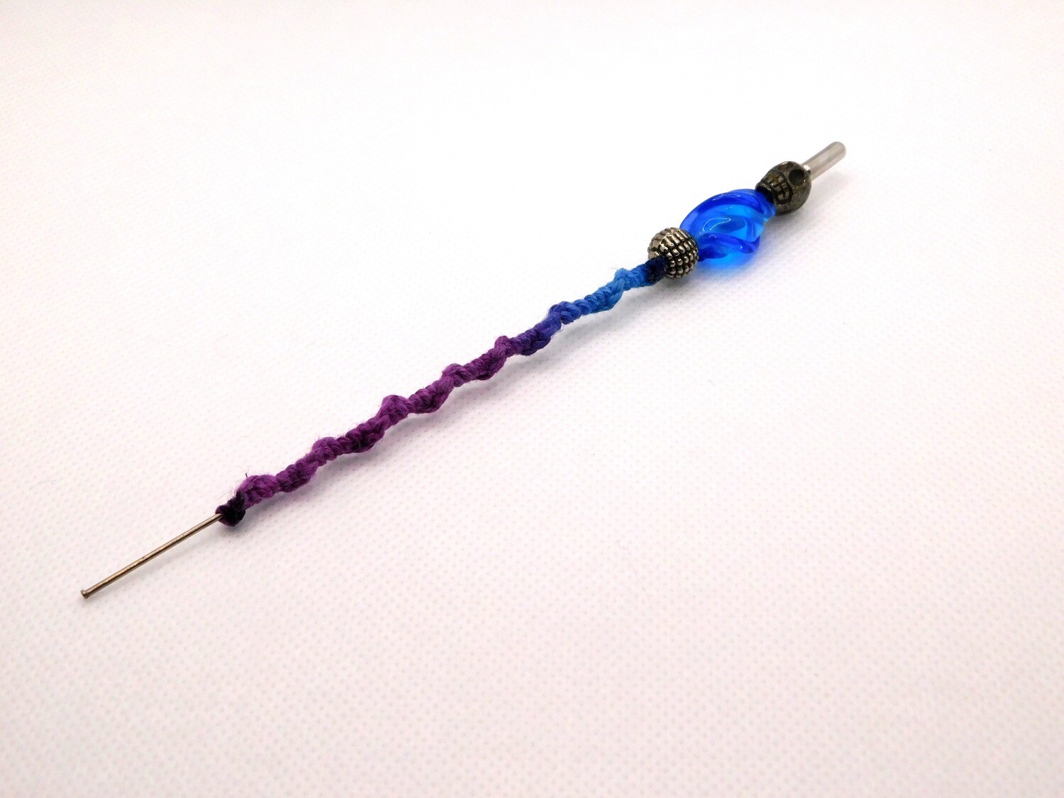 Colorful Hemp Wrapped Wand Poker