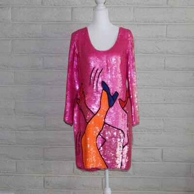 PHILIPPE ALBERT 80s dress