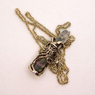 Warlock Octopus Silver Chain Necklace