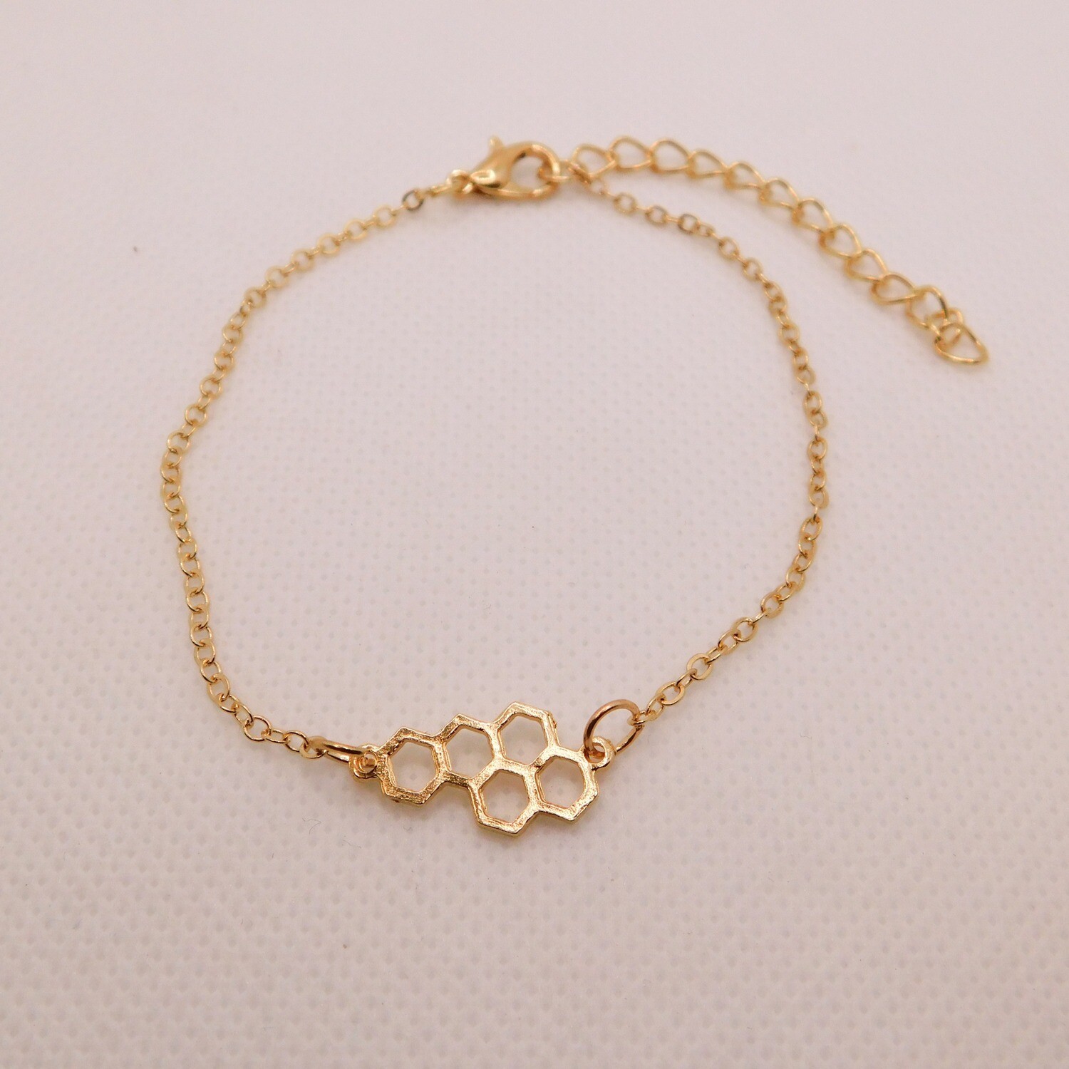 Honeycomb Molecule Bracelet