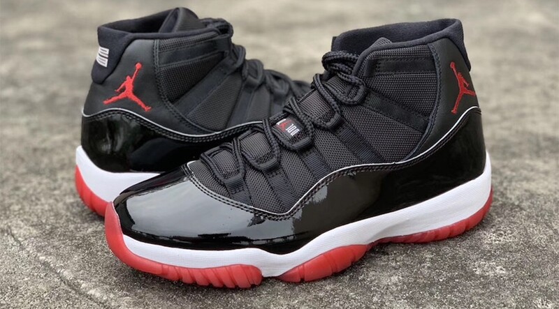 AIR JORDAN 11 RETRO &#39;BRED&#39; 2019