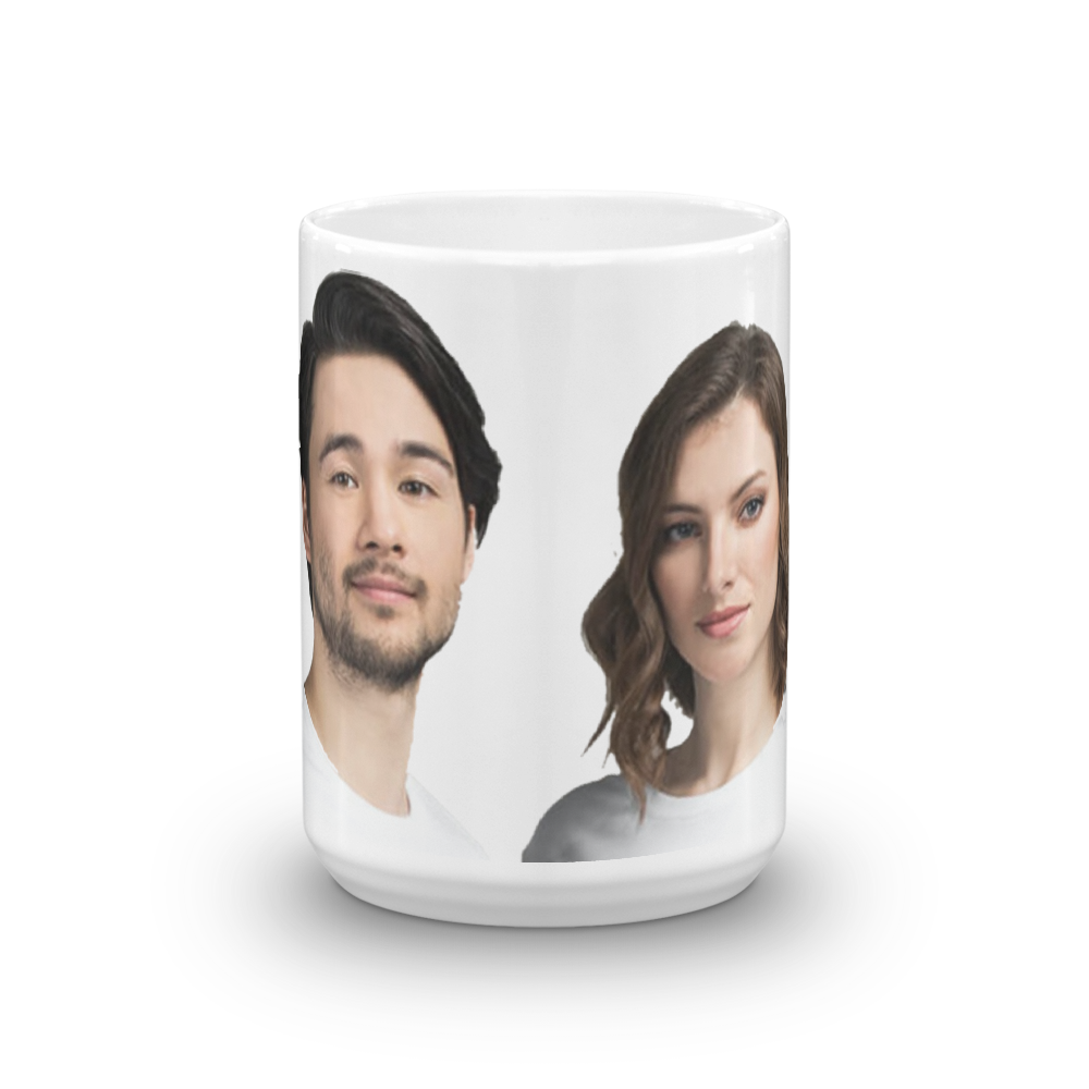 Celebrating You Designer His &amp; Hers Mugs