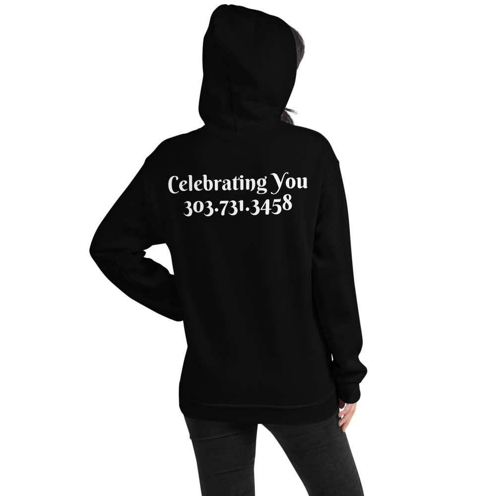 Celebrating You Designer Hooded Sweatshirt