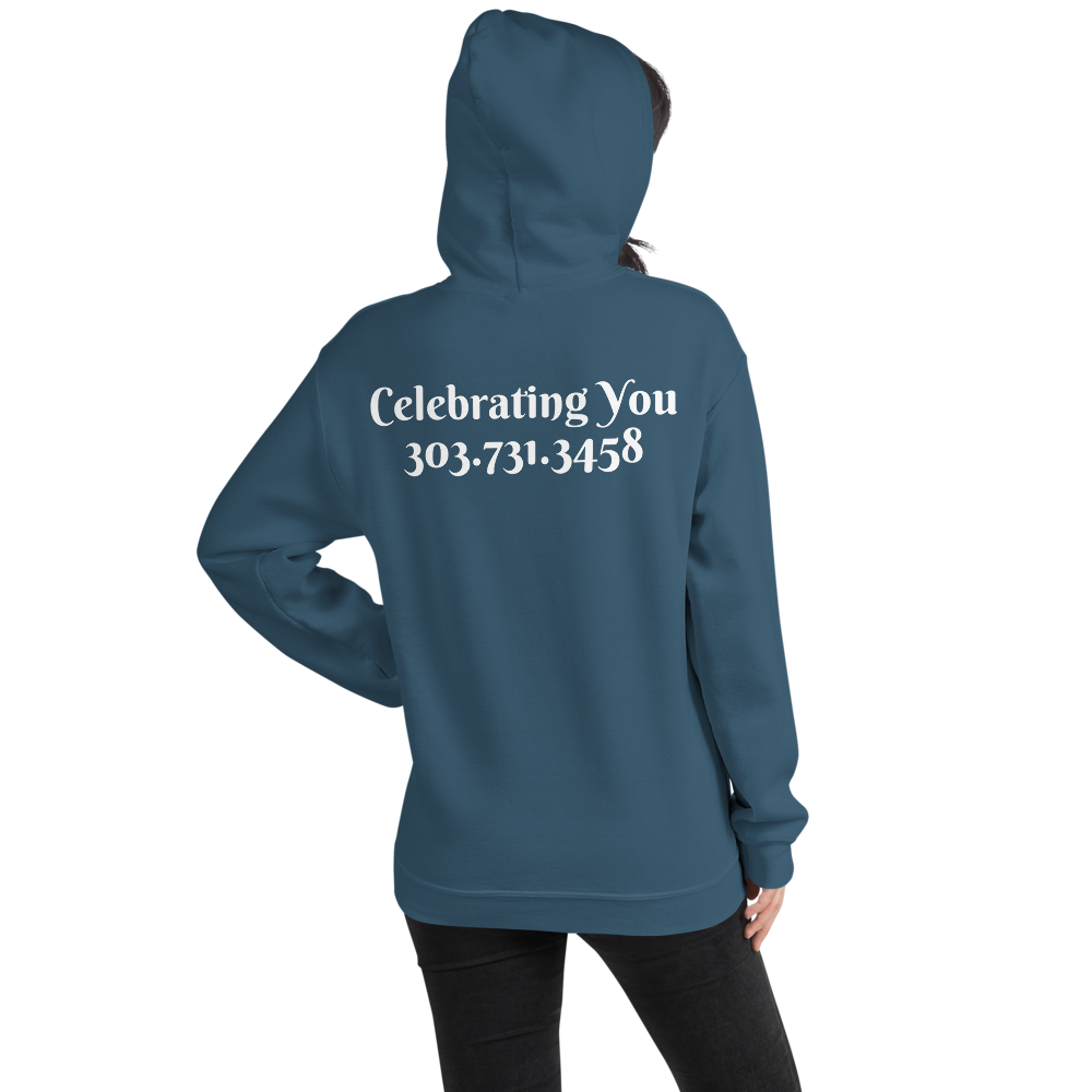 Celebrating You Designer Hooded Sweatshirt