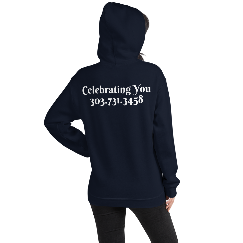 Celebrating You Designer Hooded Sweatshirt