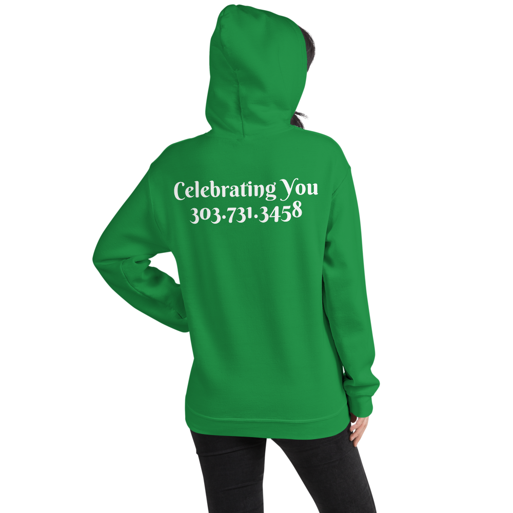 Celebrating You Designer Hooded Sweatshirt