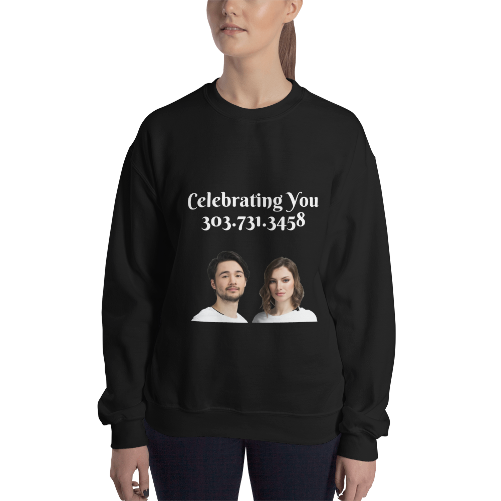 Celebrating You Designer Sweatshirt