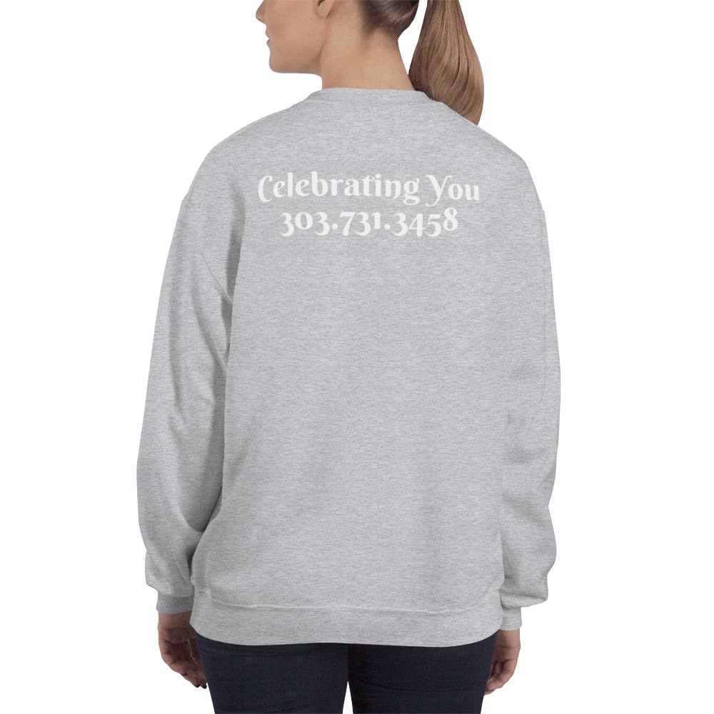 Celebrating You Designer Sweatshirt