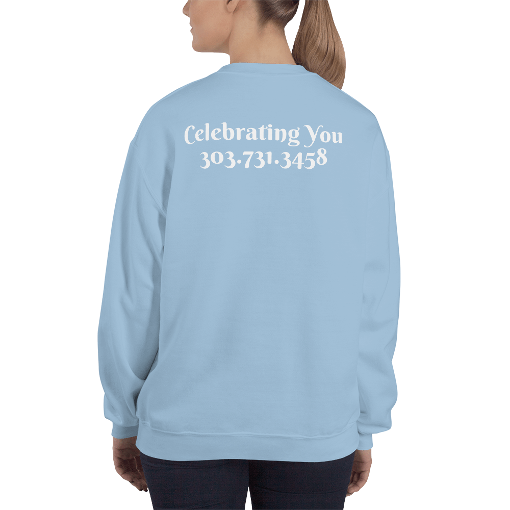 Celebrating You Designer Sweatshirt