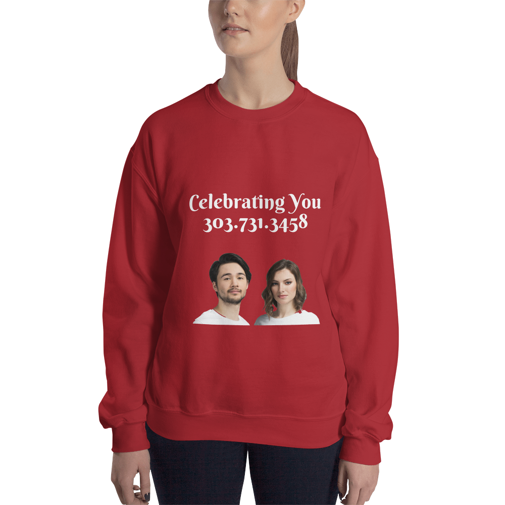 Celebrating You Designer Sweatshirt