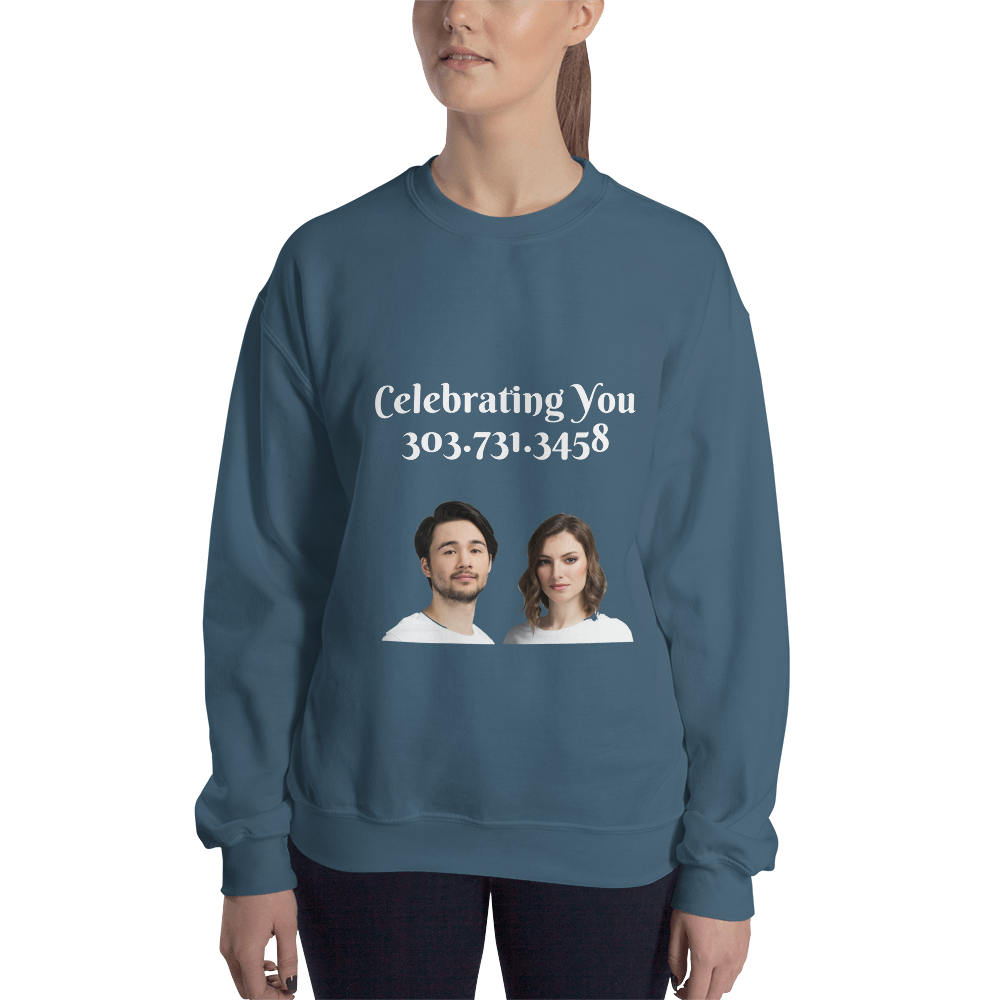 Celebrating You Designer Sweatshirt