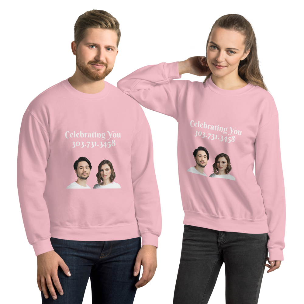 Celebrating You Designer Sweatshirt