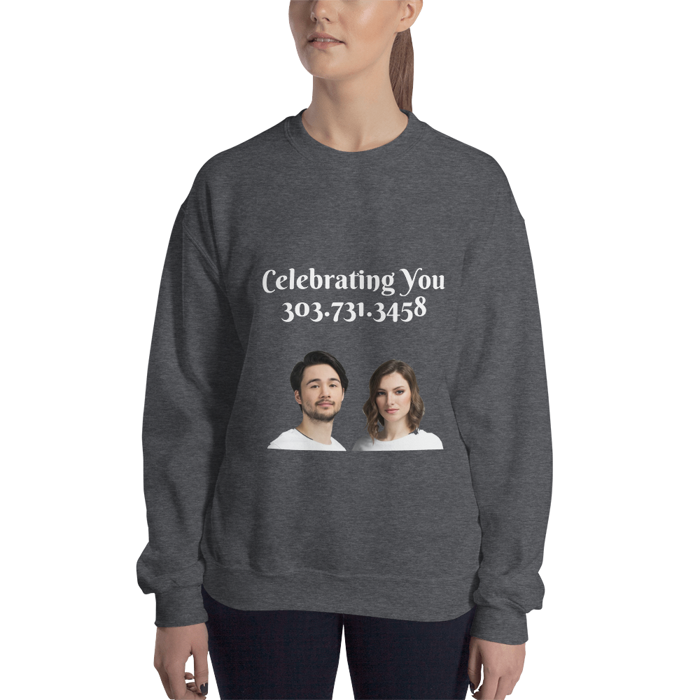 Celebrating You Designer Sweatshirt