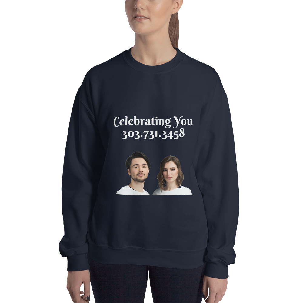Celebrating You Designer Sweatshirt